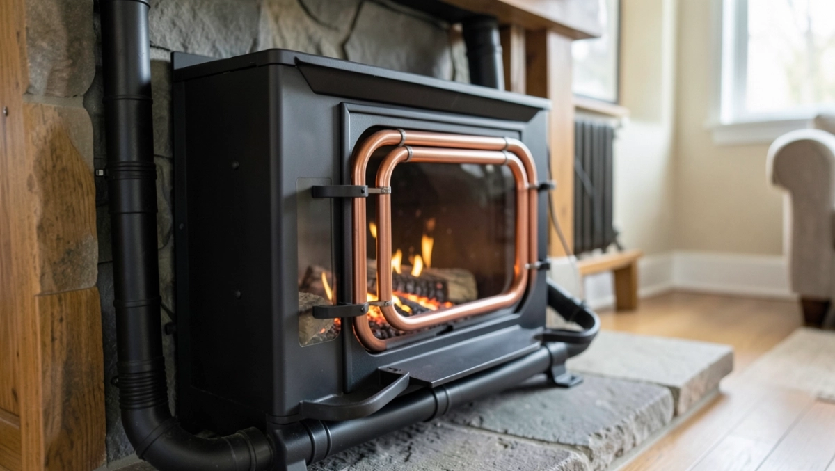 kominek z płaszczem wodnym koszt instalacji