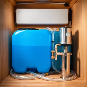 Instalacja wodna do kampera
