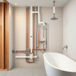 Instalacja wodna łazienka