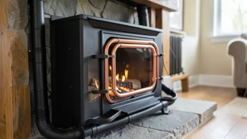 kominek z płaszczem wodnym koszt instalacji