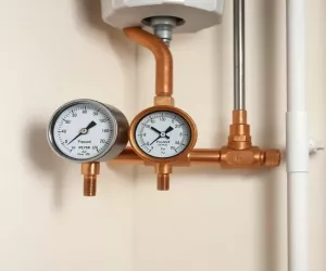 Próba ciśnieniowa instalacji wodnej